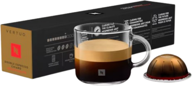 네스프레소 버츄오 키아로 더블에스프레소 캡슐커피 10개입 7개, 10g