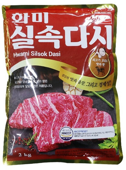 화미 쇠고기 실속다시 2kg, 1개