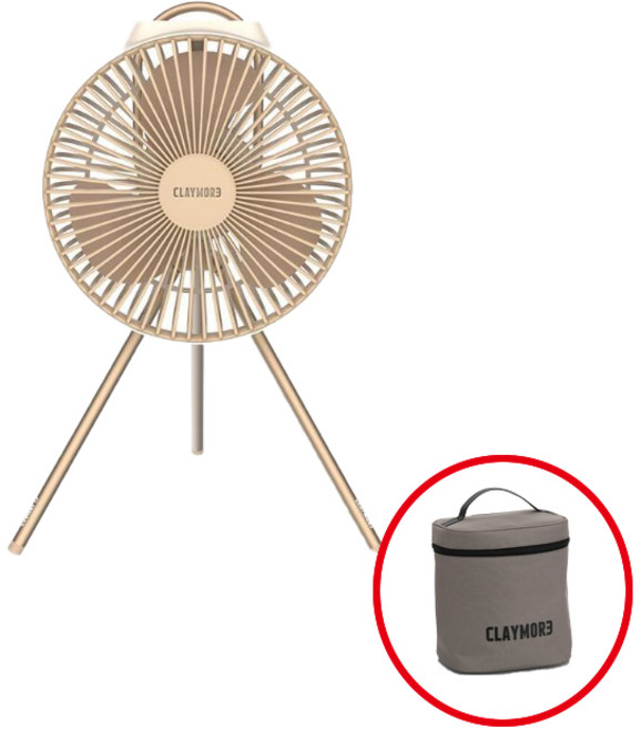 (파우치포함)크레모아 캠핑용 무선 서큘레이터 선풍기 V600+SB + 전용파우치구성 샌드베이지 플러스 CLFN-V610SB, V600+SB(샌드베이지) + 전용파우치구성