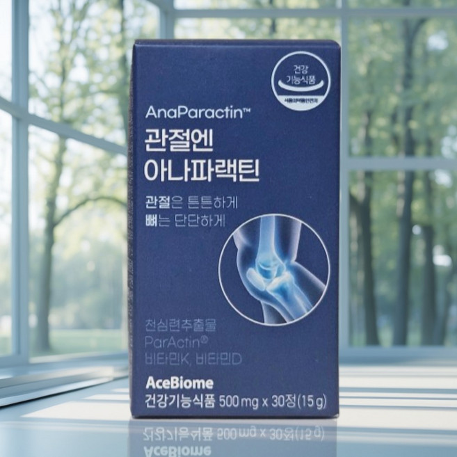 관절엔 천심련 파랙틴 60정 아나파랙틴 MSM 글루코사민 파렉틴, 1정, 30개