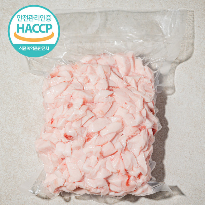 절단된 추출 편한 돈지방 A지방 찹컷팅 라드 라드유 라드용 돼지 지방 돈지 [냉동], 1개, 2kg