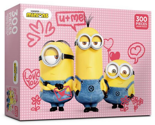 디즈니 미니언즈 직소 퍼즐 AL5208 300피스, 1개