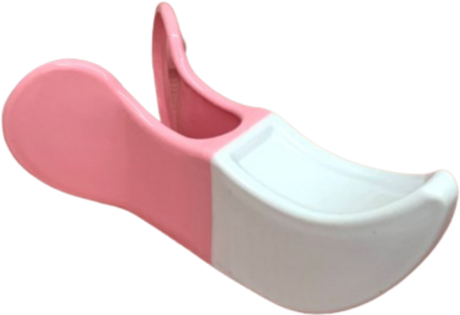 케겔 운동 기구 관략근 조임 근력 향상 질 수축 운동, 흰색 + 핑크 투톤, 1개