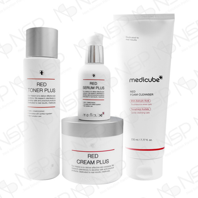 메디큐브 레드라인 기초 4종 세트, 1세트