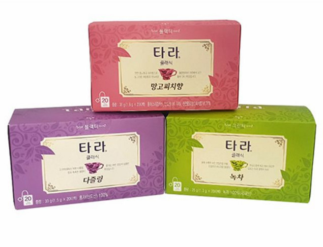 동서 향이좋은 녹차 홍차 허브차 허브티 전통차티백, 1개, 20개, 36g