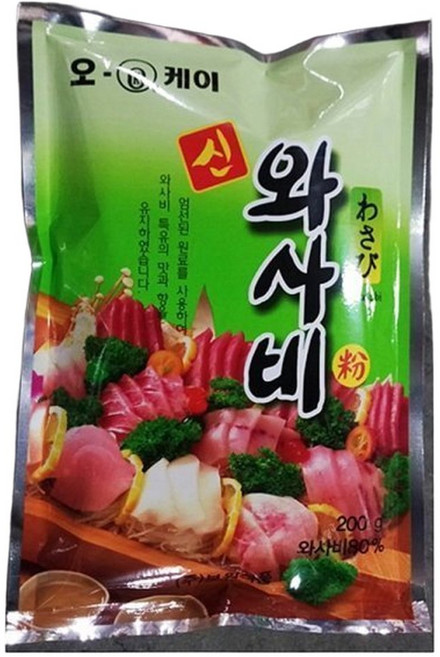 생선회와사비 200g 목살구이용 고추냉이장 초계국수