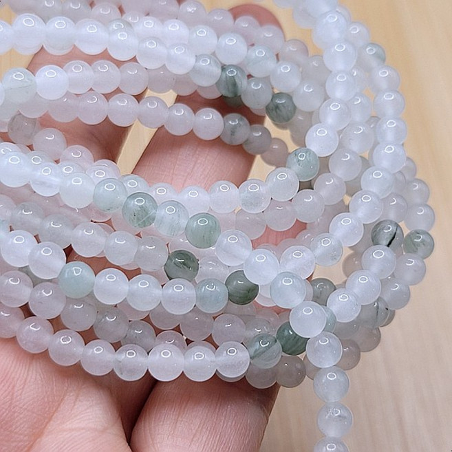 천연석 비취 옥 원석 DIY 재료 4mm