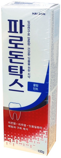 파로돈탁스 쿨링민트 치약 100g, 12개