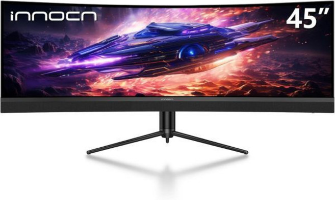 이노센 27인치 게이밍 모니터 2K QHD 2560 x 1440P 240Hz 320Hz 1ms IPS PC 컴퓨터 디스플레이 HDMI 21 DP 14 HDR 400 눈 보호 높, 45 Inch, 1440p 120hz_Black