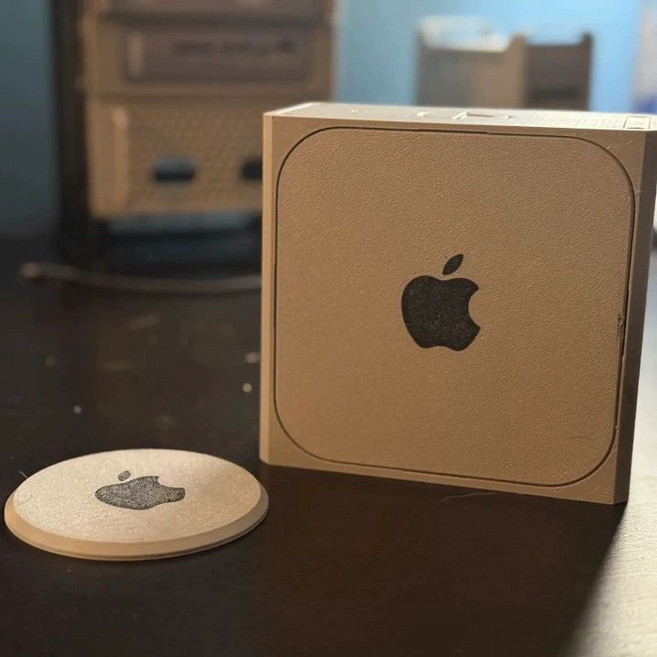 맥미니 M4 스탠딩 액세서리, 1개, 위트 컬러