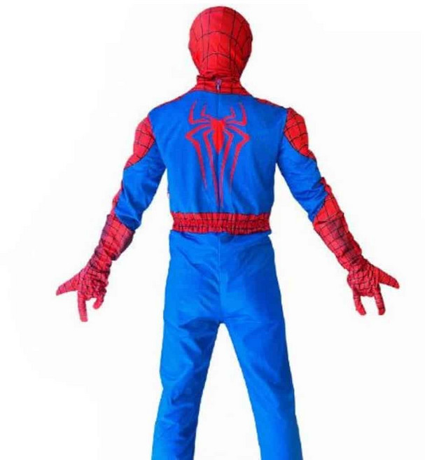 스파이더맨 코스튬 어른 L 성인코스프레 파티룩 파티복 eso+13623mY