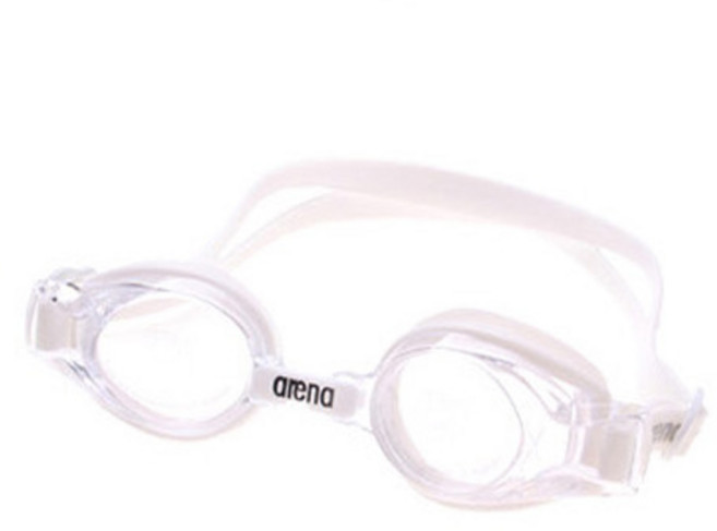 아레나 어린이수경 AGW-380J 어린이 물안경 생존수영 용품, 클리어, 1개