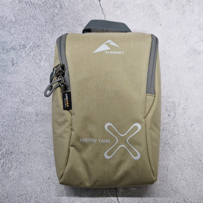 써미트 에너지탱크2 베이지 디팩 슬림 캠핑 산행 쿨러백 보냉 가방 피크닉 가방, 1개