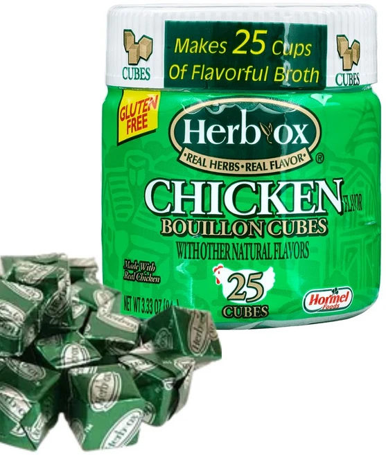 HERBOX 허브옥스 치킨스톡 큐브형, 94g, 1개 - 쿠팡