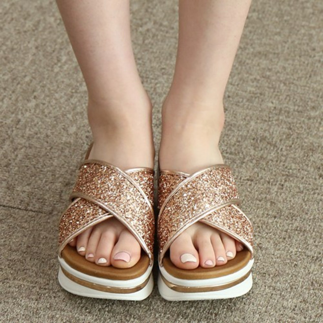 보가 리비나 21ss2626 통굽 슬리퍼 4cm