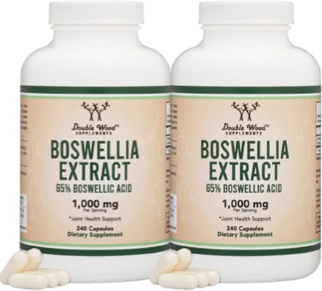 [Double Wood Supplements] 보스웰리아 추출물 1000 mg 240 캡슐 2 SET, 2개, 240정 - 쿠팡