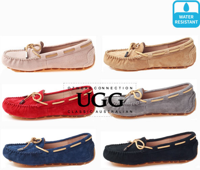 UGG 정품 숏 어그 오즈웨어 방수 우먼 여성 여자 에이븐 레이스 모카신 퍼안감 겨울 털 부츠 슈즈 방한 신발 방한화 털신 털단화 알지알지몰