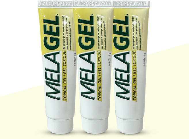 멜라루카 멜라젤 토피컬 젤 + 사은품 머리끈 증정, 14g, 3개