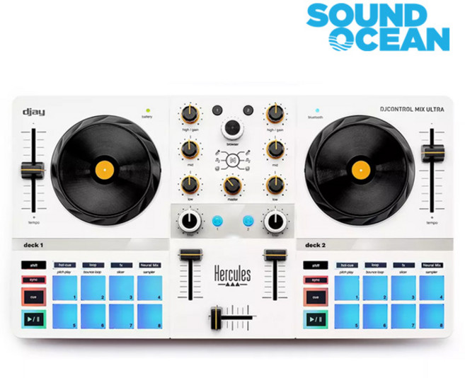 허큘레스 헤라클레스 스마트 디제이 컨트롤러 HERCULES Smart DJ Controller, MIX ULTRA 믹스울트라 충전식 DJ 컨트롤러