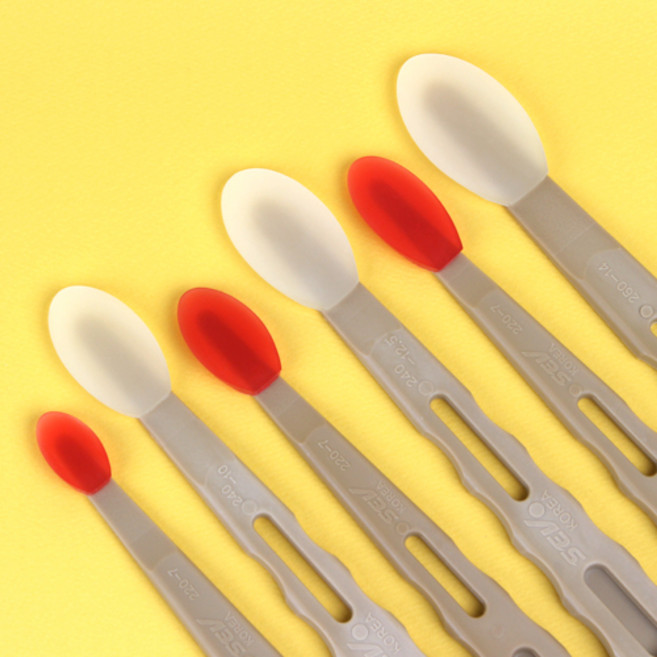 [줄눈마트] 전문가용 실리콘 헤라 계란형 6종, 02. 계란형 3호 낱개1개, 1개