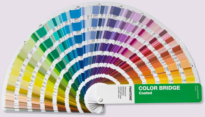 (새상품) 팬톤 컬러칩 브릿지 코팅(유광) GG6103B CMYK RGB 인쇄 출력 컬러북, 1개