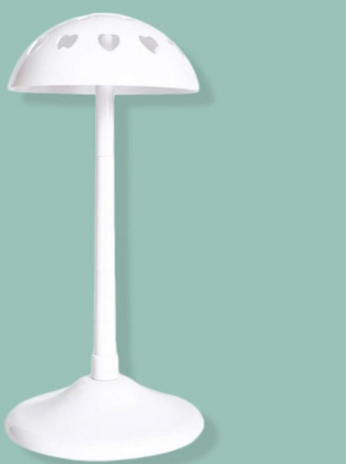 원형 돔형 스탠드 가발거치대 가발 보관 걸이, 1개, 화이트