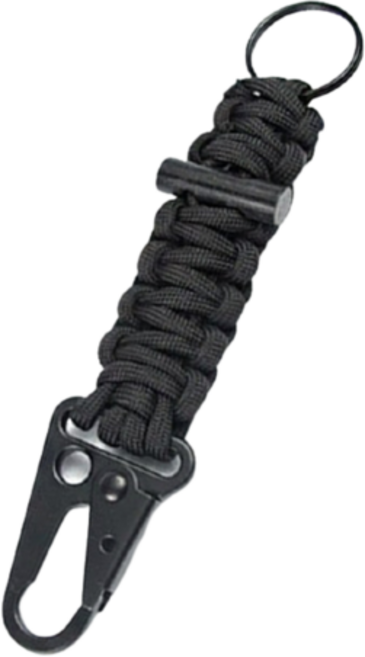 엠파이어 카라비너 파이어스타터 등산버클 JJ31, 블랙, 4개