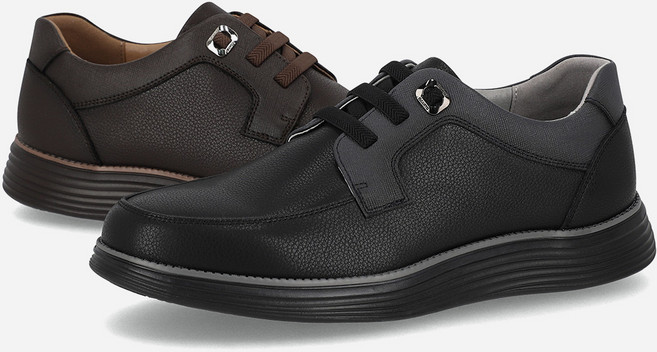 2층_엘칸토 남성 체크콤비 데크슈즈 3CM LCMC12U613