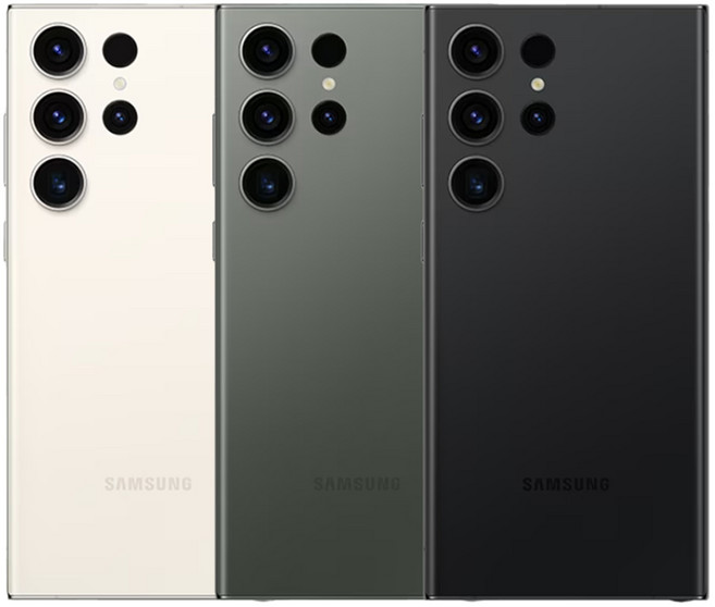 갤럭시S23 울트라 256GB 512GB 미사용 공기계 새제품 알뜰폰 통신3사 모두이용가능, 0 중고 당일배송 S급 블랙