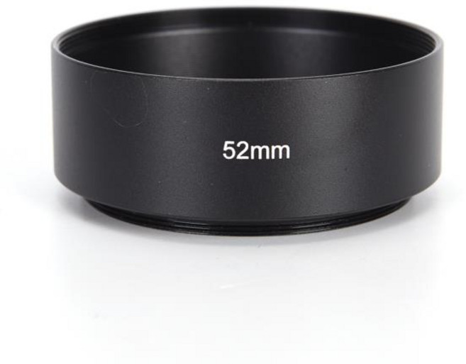 금속 카메라 렌즈 후드 캐논 니콘 50mm F1.8 도구 액세서리, 1개