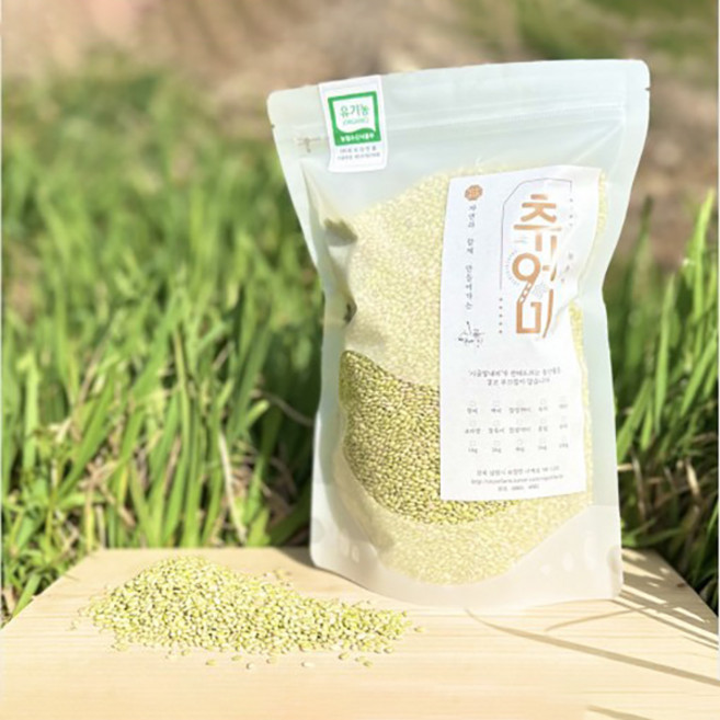 잡곡 국산 녹미쌀 녹미 적미 1kg 4kg 녹미찹쌀 유기농쌀, 1개, 녹미_1kg
