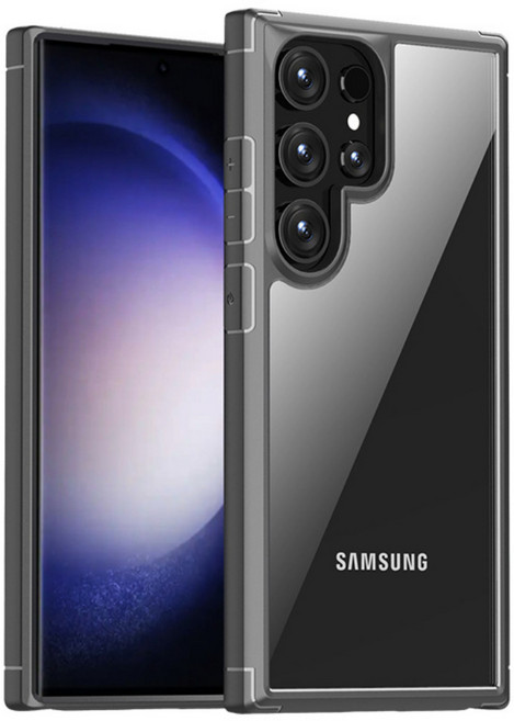 에드레이 투명 PC 및 TPU범퍼 케이스 삼성 갤럭시 S24