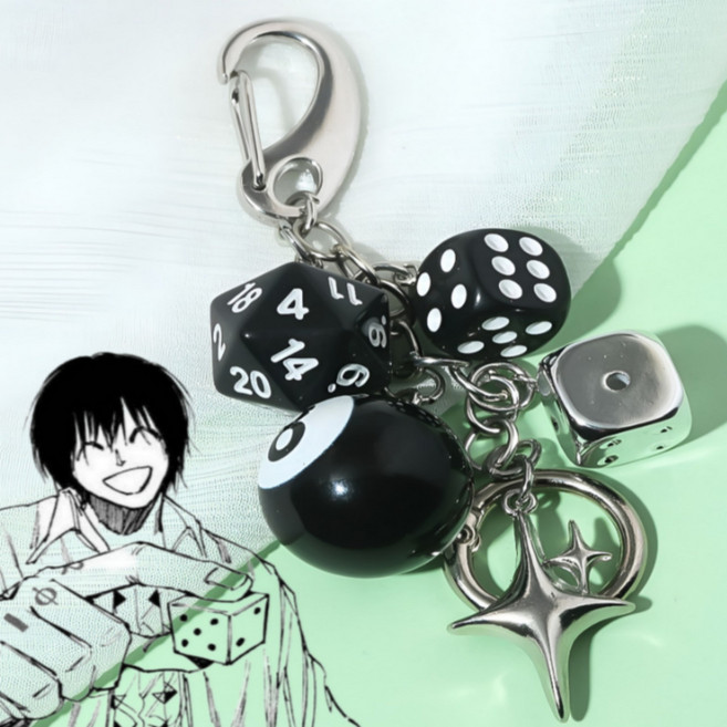 엘렌 행운 주사위 스트릿 키링