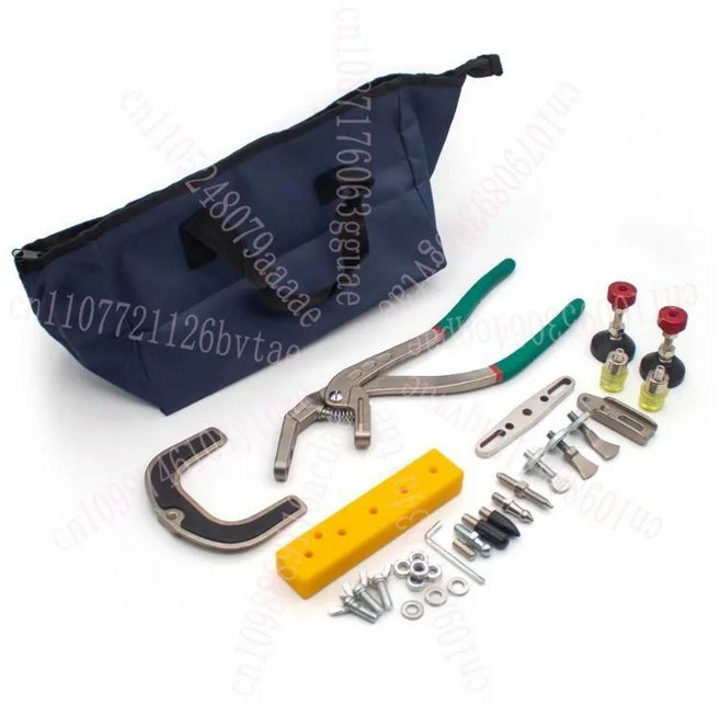 자동차 덴트 수리 키트 바디 엣지 크림프 플라이어 미끄럼 방지 그립 휴대용 금속 바이스 펜더 도구, Set 1