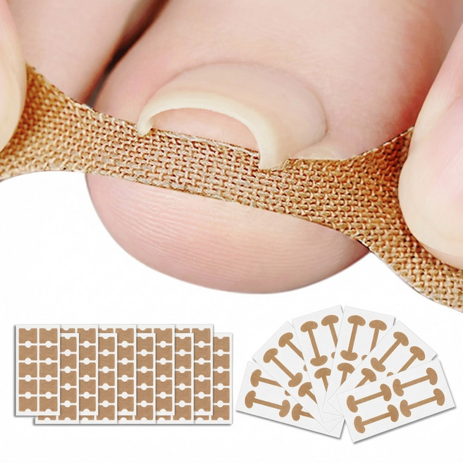 1+1 집에서 혼자서 내성 발톱 테이프 밴드 2종, 80개