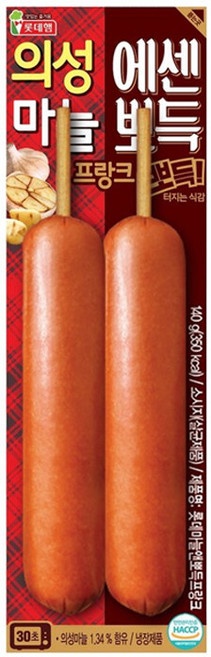 의성마늘앤에센뽀득, 140g, 7개