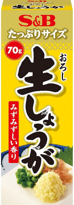 S&B 생강 페이스트 일본생강 튜브생강 다진생강, 1개, 70g