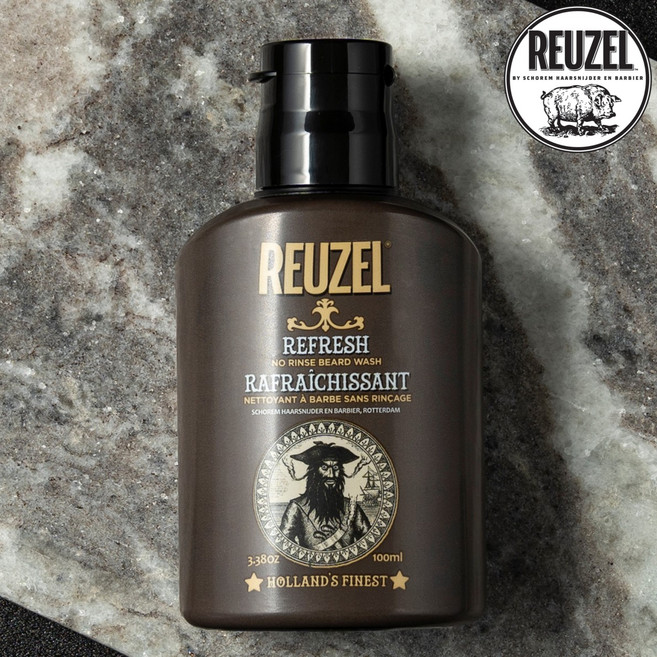 리우젤 리프레시 노린스 비어드 워시 100ml, 1개