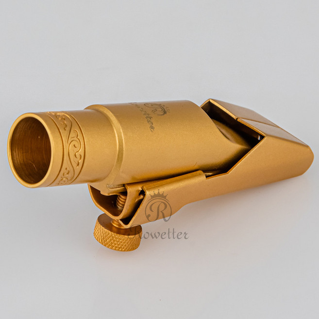 전문 테너 소프라노 알토 색소폰 금속 마우스피스 금 도금 색소폰 마우스 피스 액세서리 크기 5 6 7 8 9, [10] Soprano .6, 1개