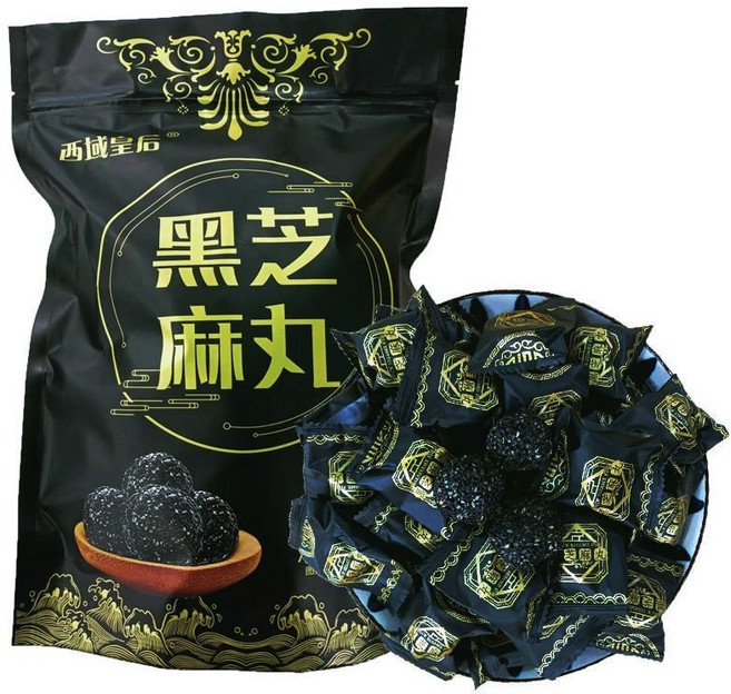 흑임자 환 검은깨 간식 간식, 3개, 500g