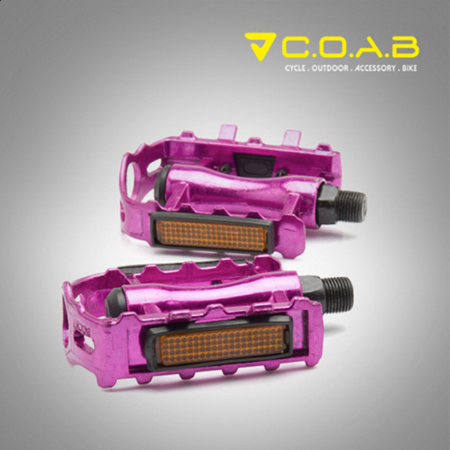 코아브 알루미늄 톱니페달 퍼플 N-6230, 1개