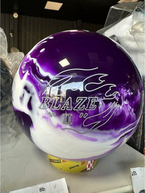 BLAZE BLAZE II 保齡球, 紫白,11磅, 1個
