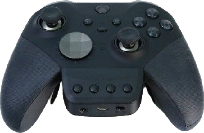 雲城zCity Brook 搖桿轉接器 PS4/Switch/PC 菁英2代 XSX 支援連發耳機, 黑色, 1個, Xone SE