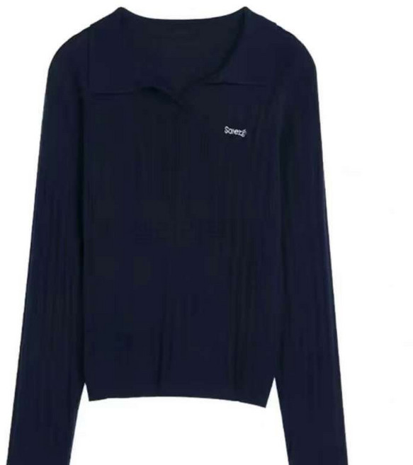 니트 부드러운 착용감 루즈핏 여성 데일리 캐주얼룩