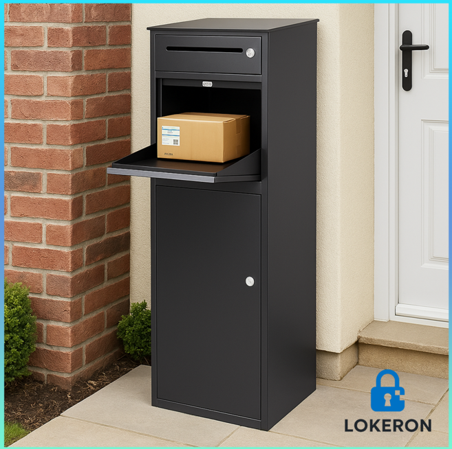 로커론 무인 택배함 우편물 택배 보관함, 96*42*30 열쇠형