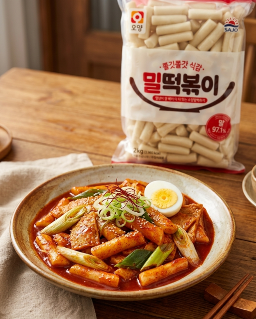 사조오양 밀떡볶이 2kg, 6개
