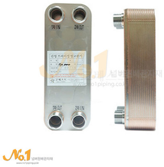 국산판형열교환기 7만Kcal, 1개