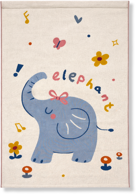 레아채 애니멀 스마일 담요