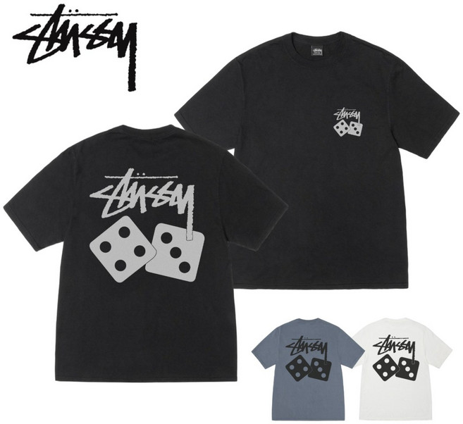 2위 - 스투시 반팔 다이스 티 STUSSY DICE TEE 주사위 티셔츠