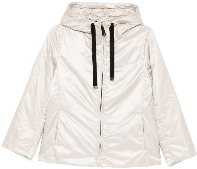 막스마라 큐브 후드 패딩 재킷